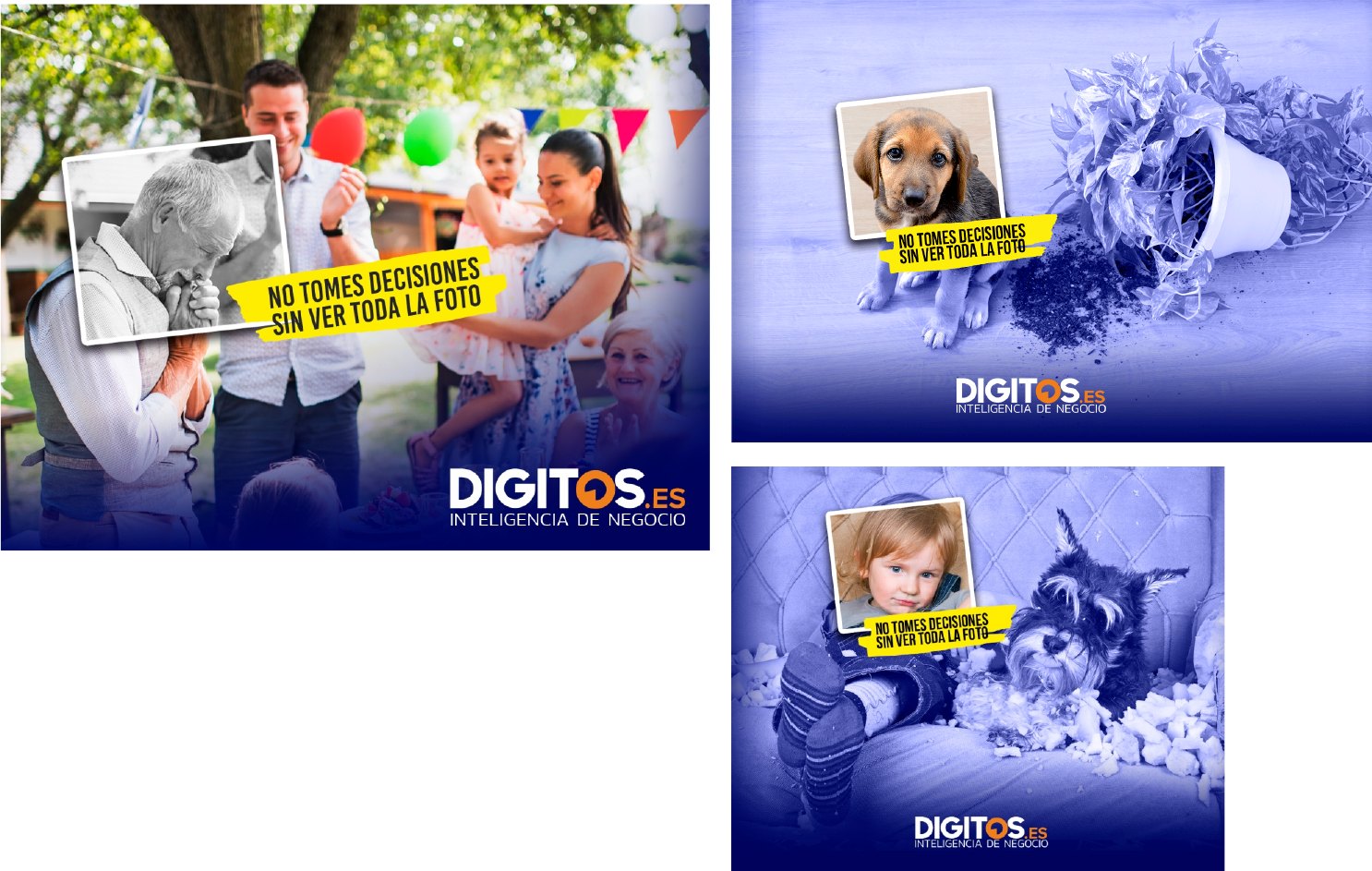 Campaña publicitaria Digitos